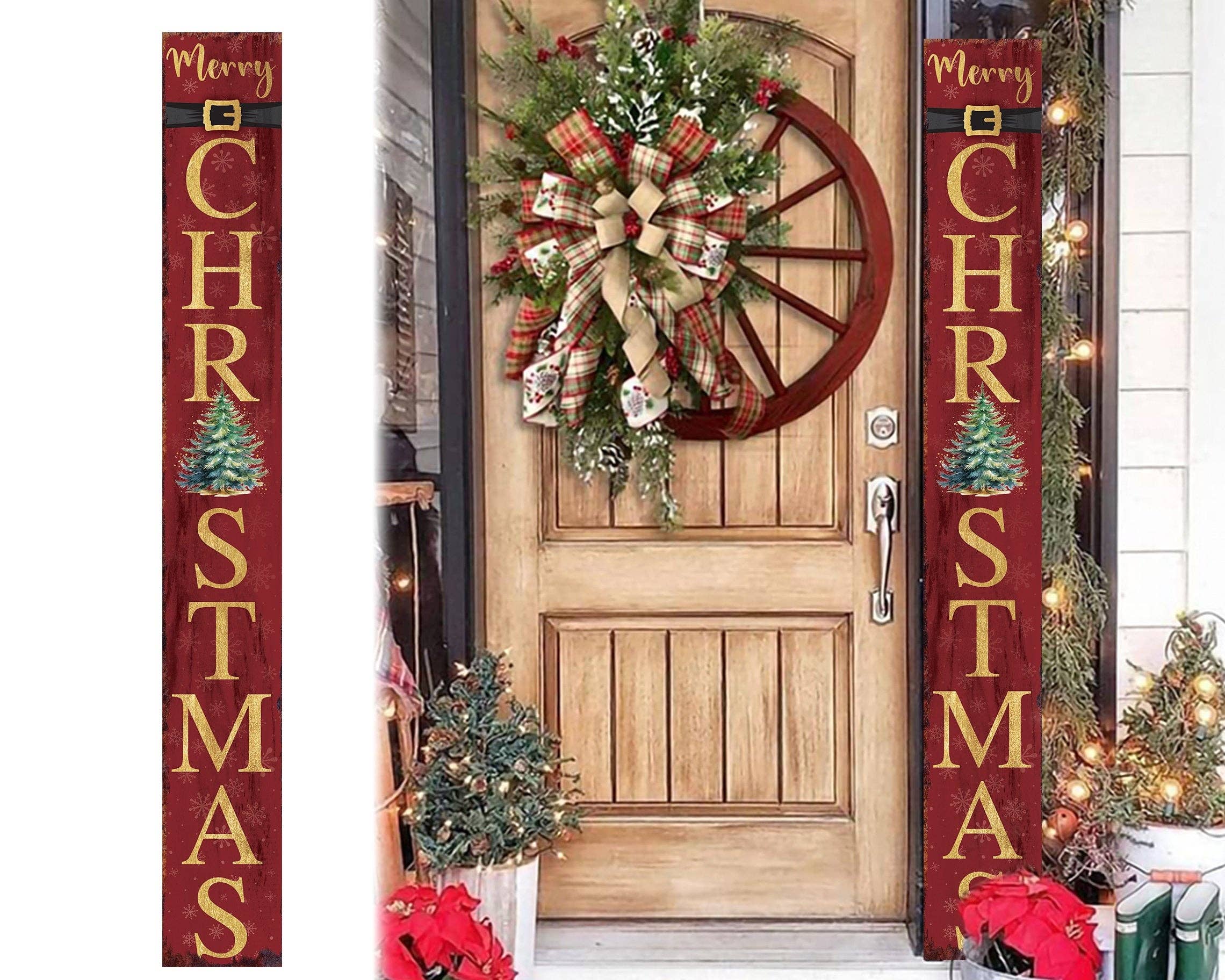 72-Inch Merry Christmas Sign