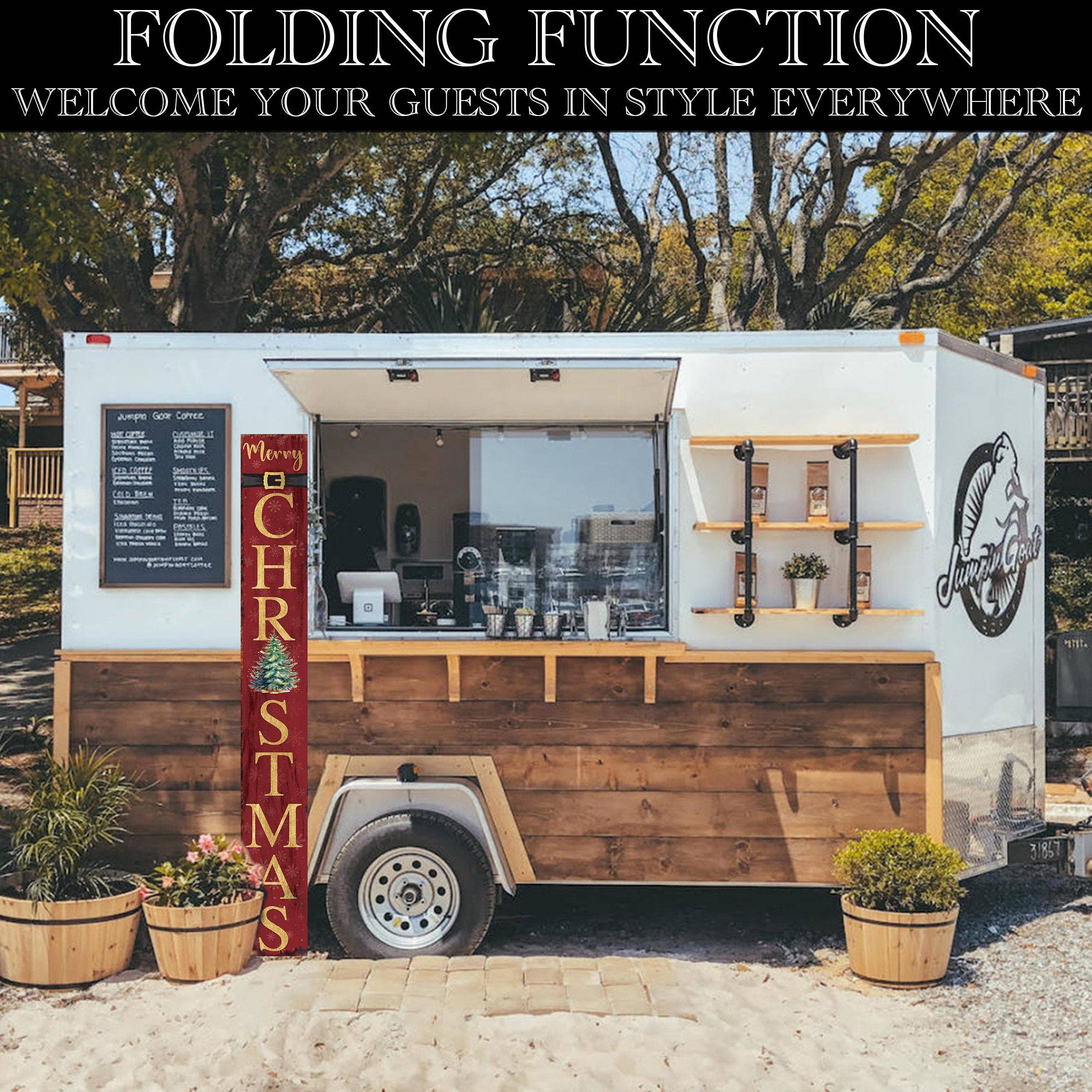 72-Inch Merry Christmas Sign