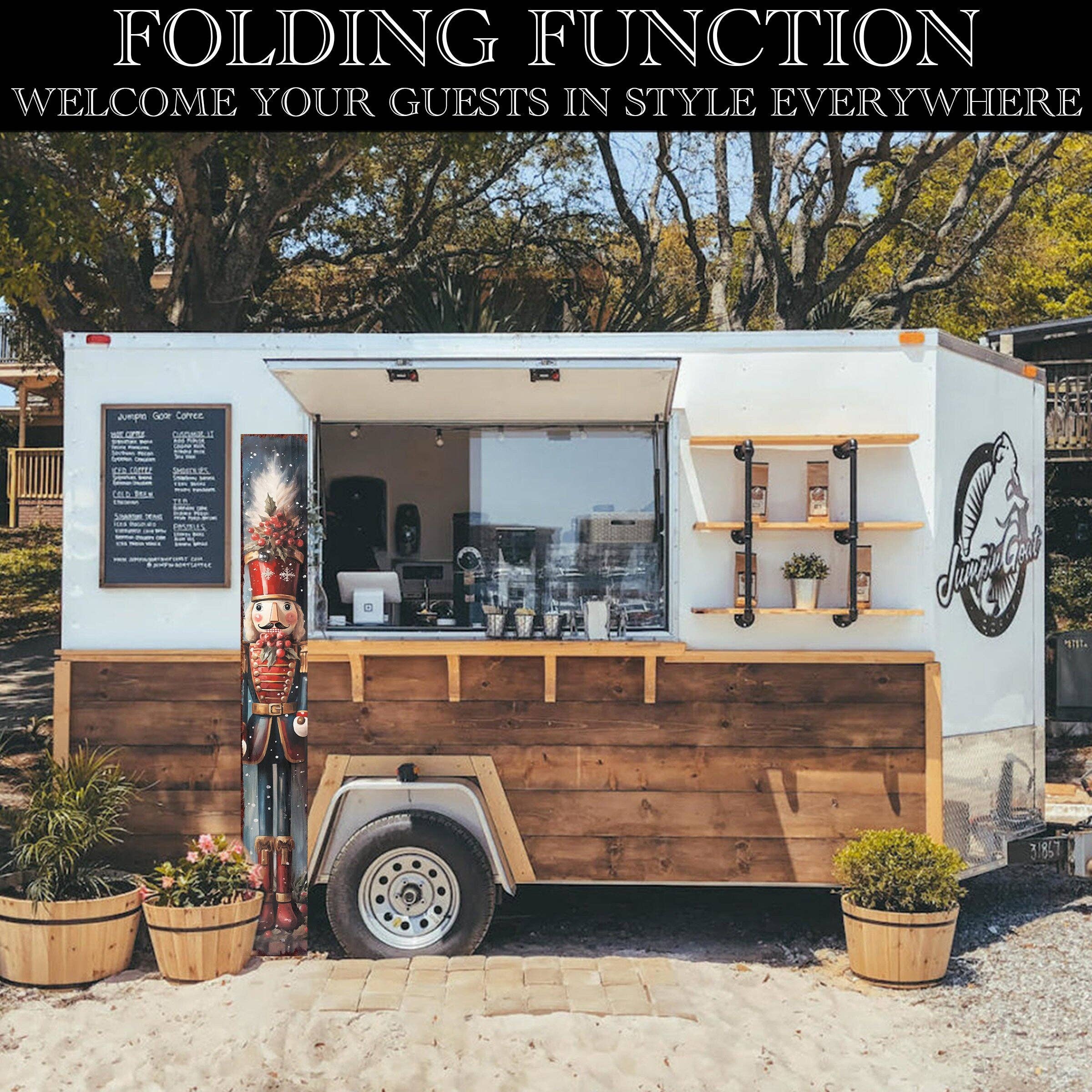 Grand 72" Christmas Nutcracker Soldier | Festive Outdoor & Indoor Decor