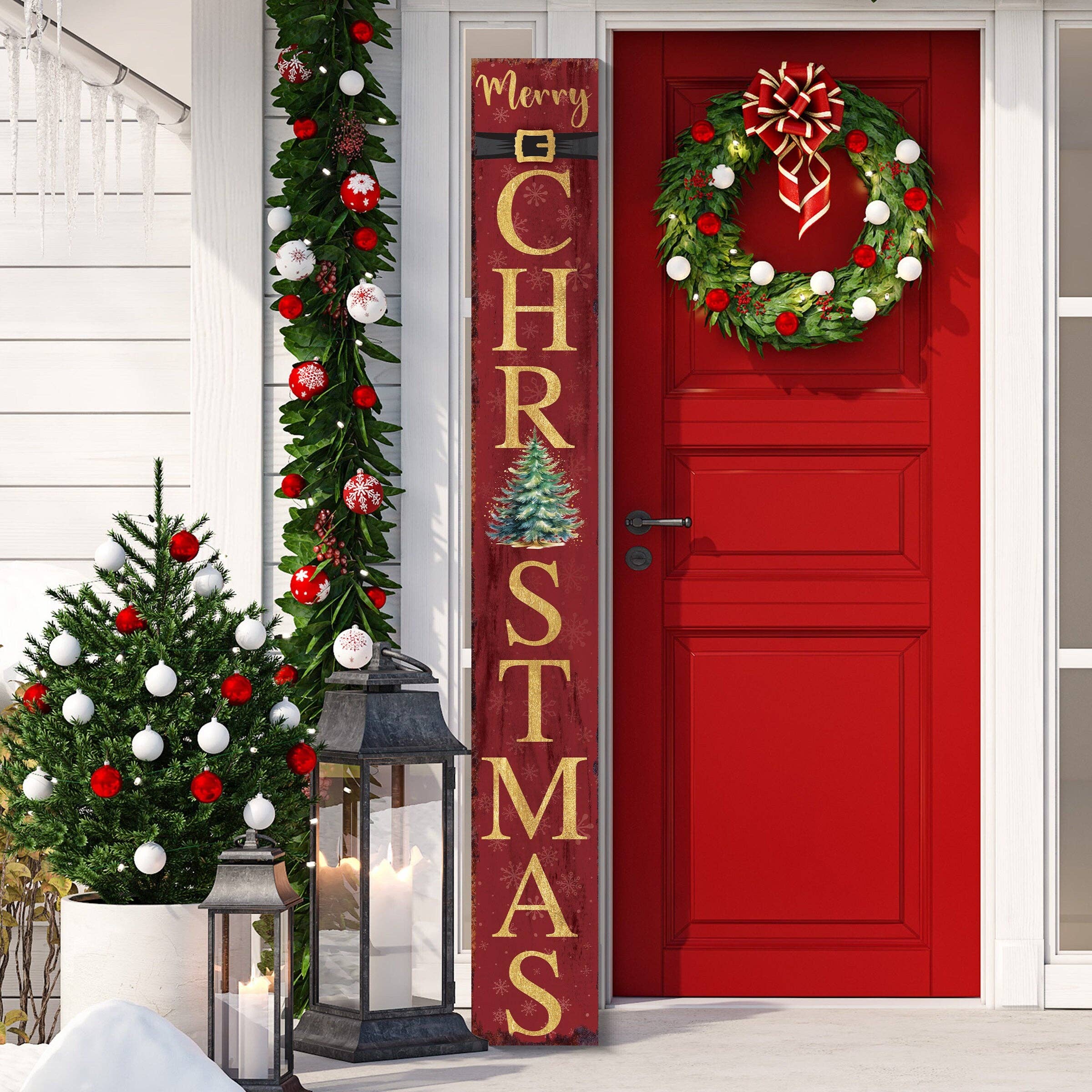 72-Inch Merry Christmas Sign