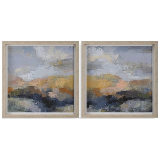 Dusk Framed Prints, S/2